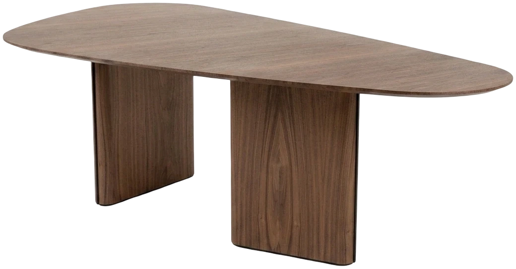 Mesa comedor Orgánica Runa 260x130 Nogueira - Imagen 9