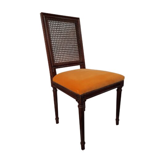 SILLA FRANCESA RESPALDO ENJUNCADO