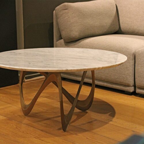 Mesa de centro Infinito cubierta mármol