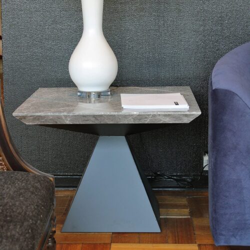 Mesa lateral Niza Hermes Gray