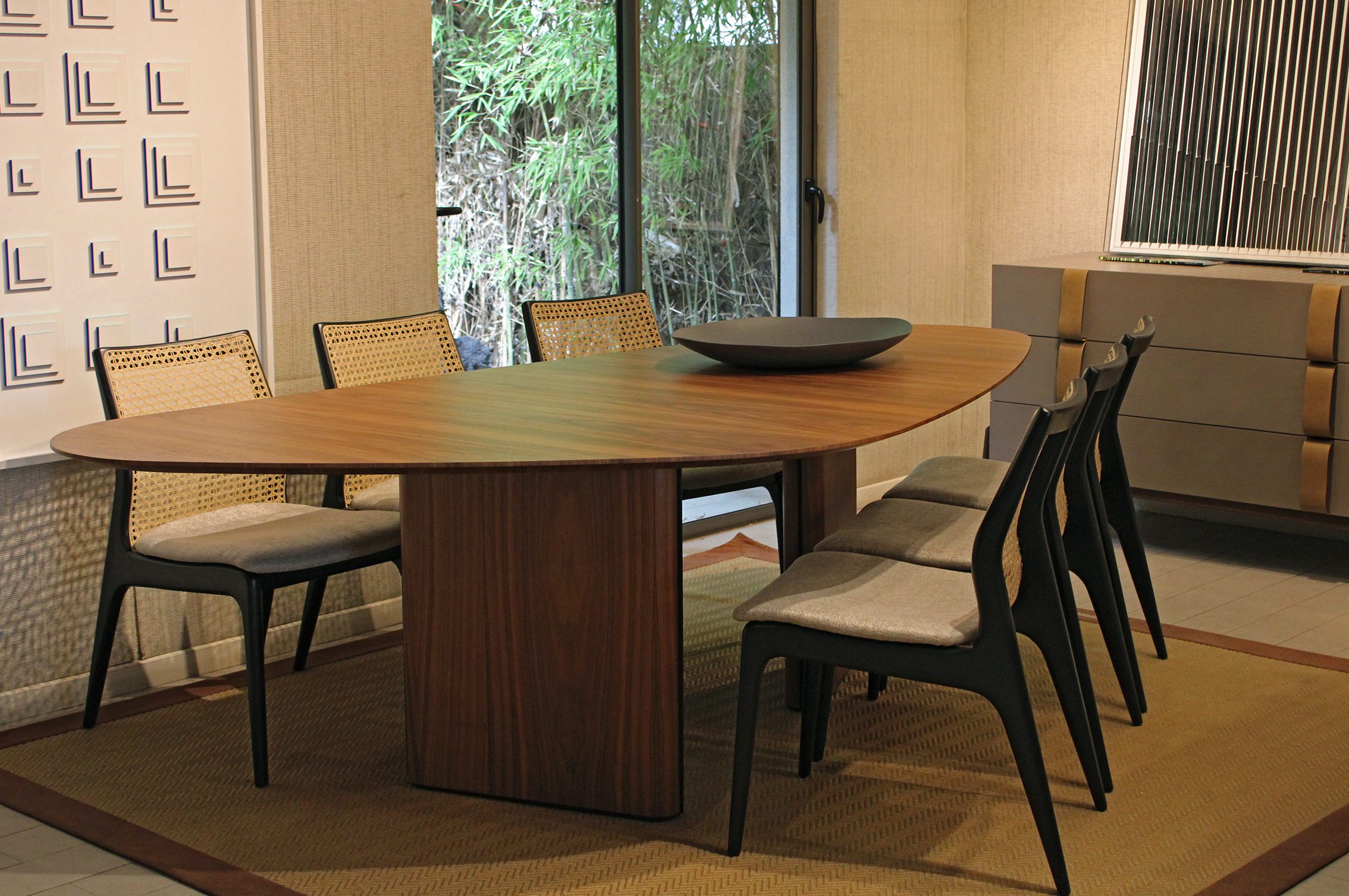 Mesa comedor Orgánica Runa 260x130 Nogueira - Imagen 8