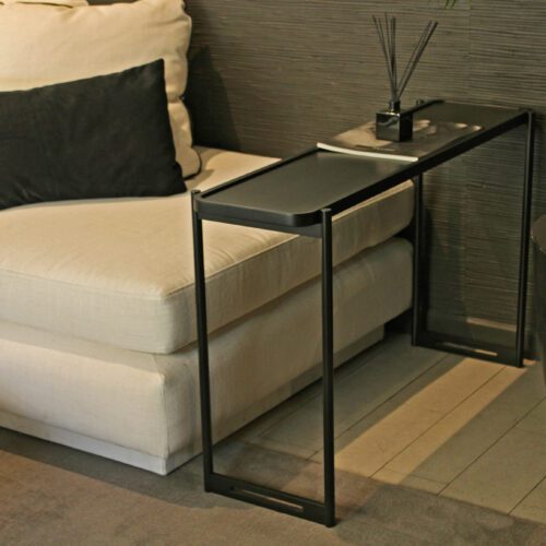 Mesa Lateral Soie ébano 100X25x60