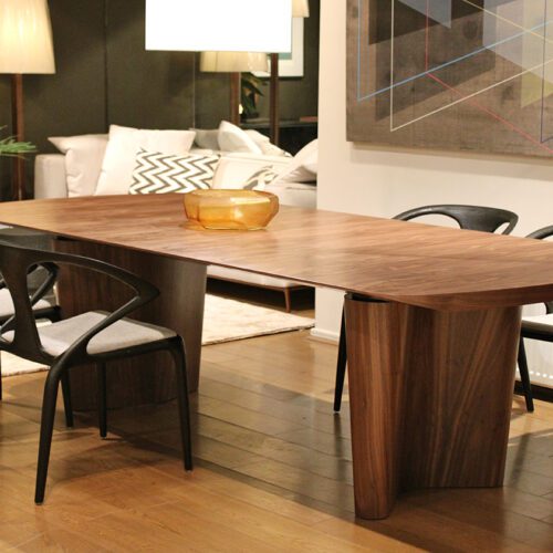 Comedor rectangular Liquen Nogueira Sept26