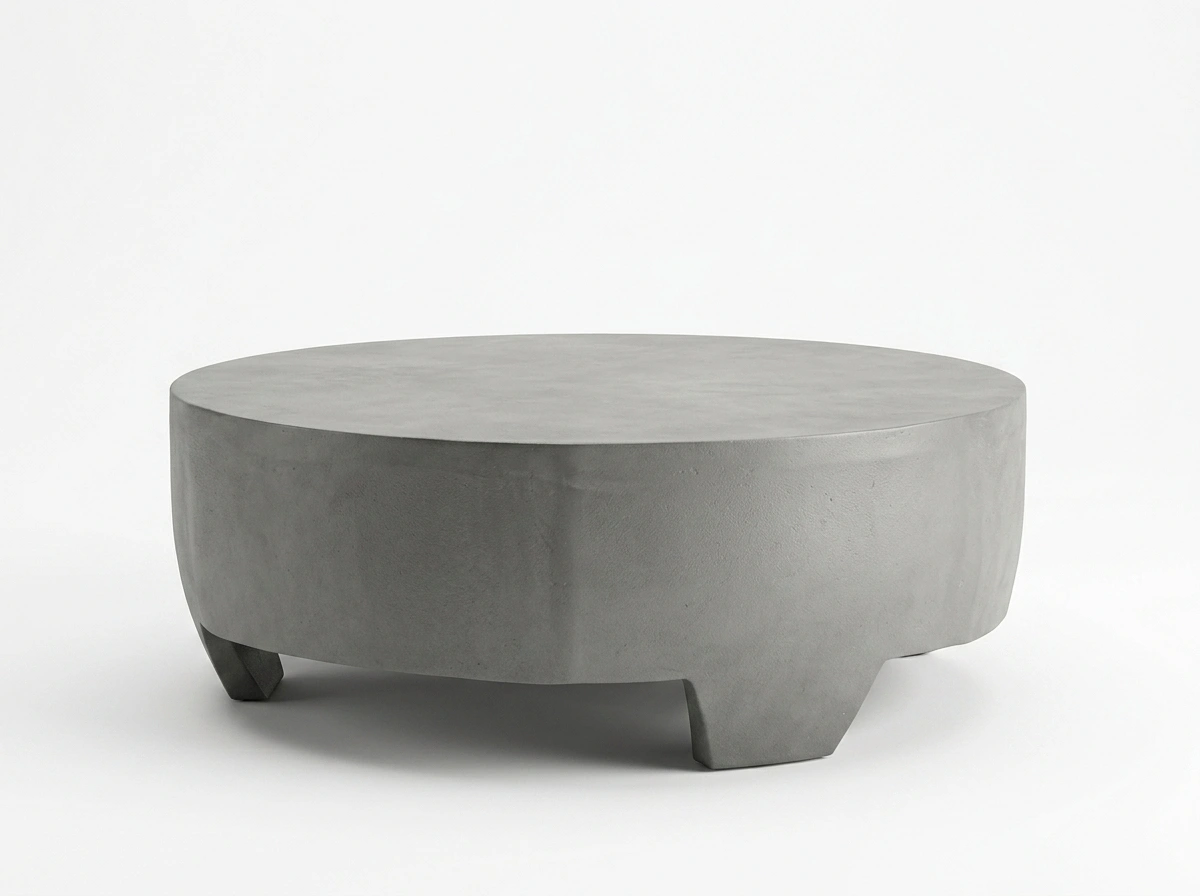 MESA DE CENTRO AFRICA DIAMETRO 99X37 - Imagen 5