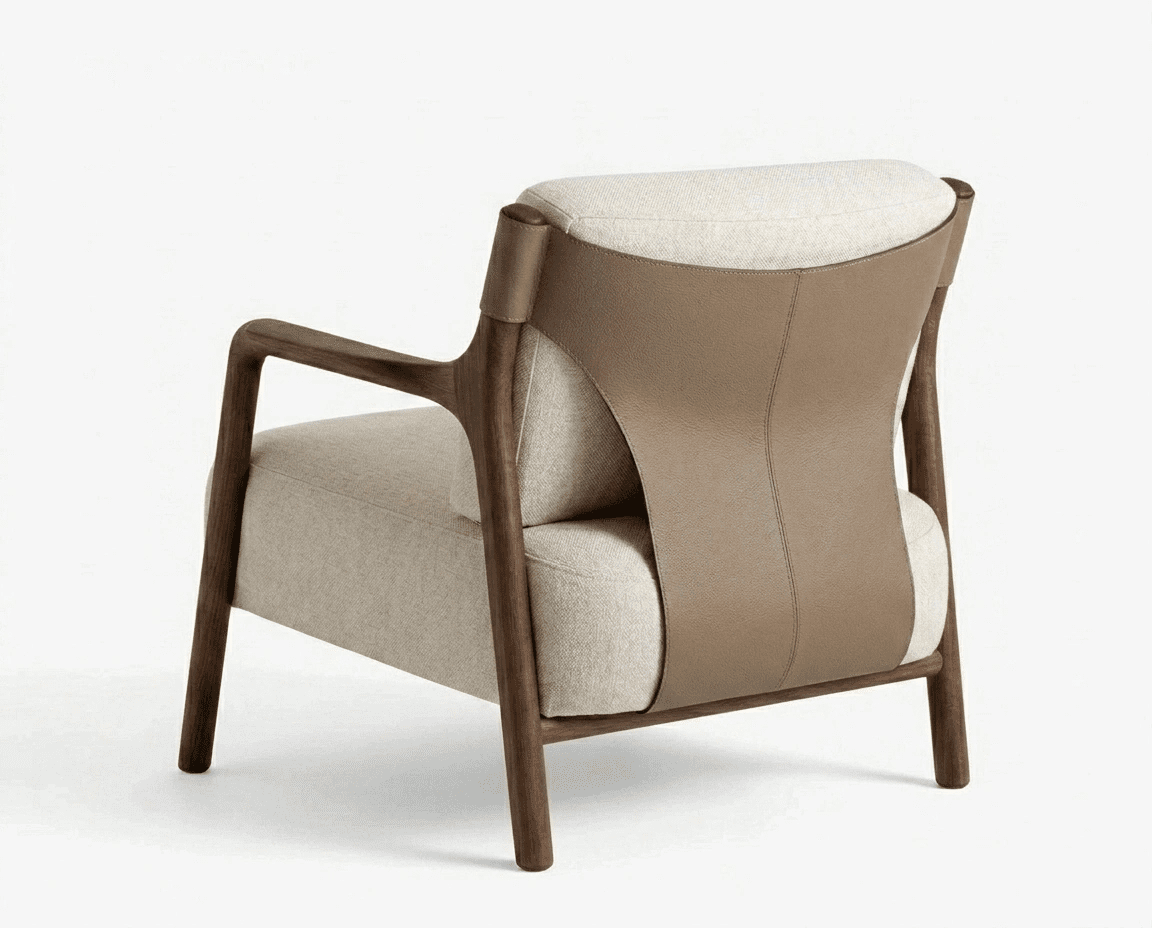 Sillon Tay - nef/520 recuero/ tela pr19 jun26 - Imagen 5