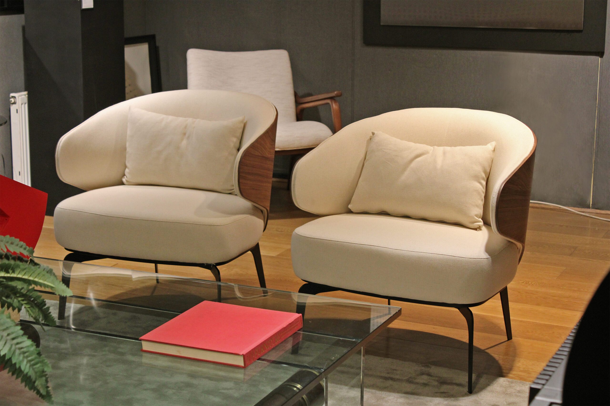 Sillon Air Nogueira/tela S 149/ jun26 - Imagen 5