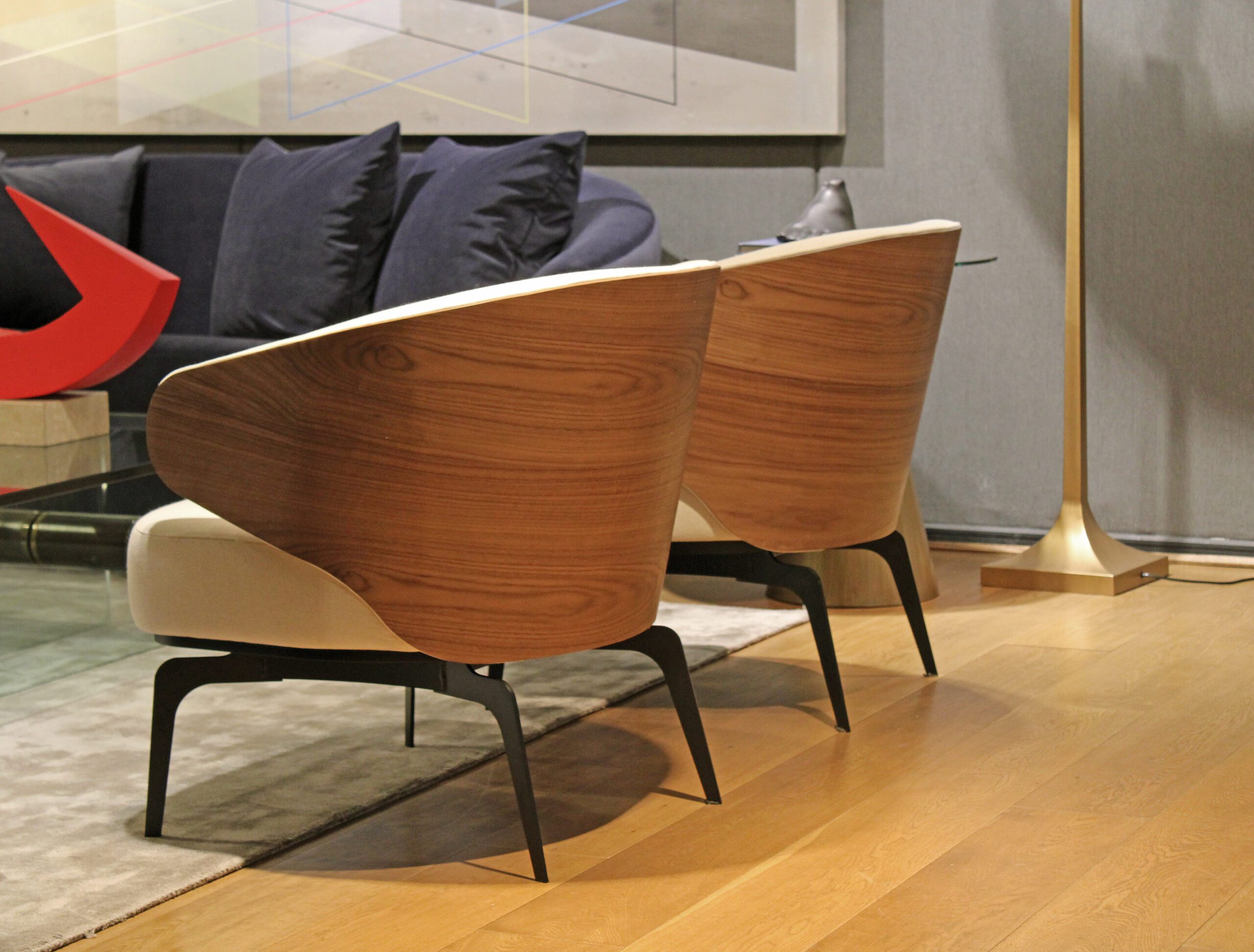 Sillon Air Nogueira/tela S 149/ jun26 - Imagen 7