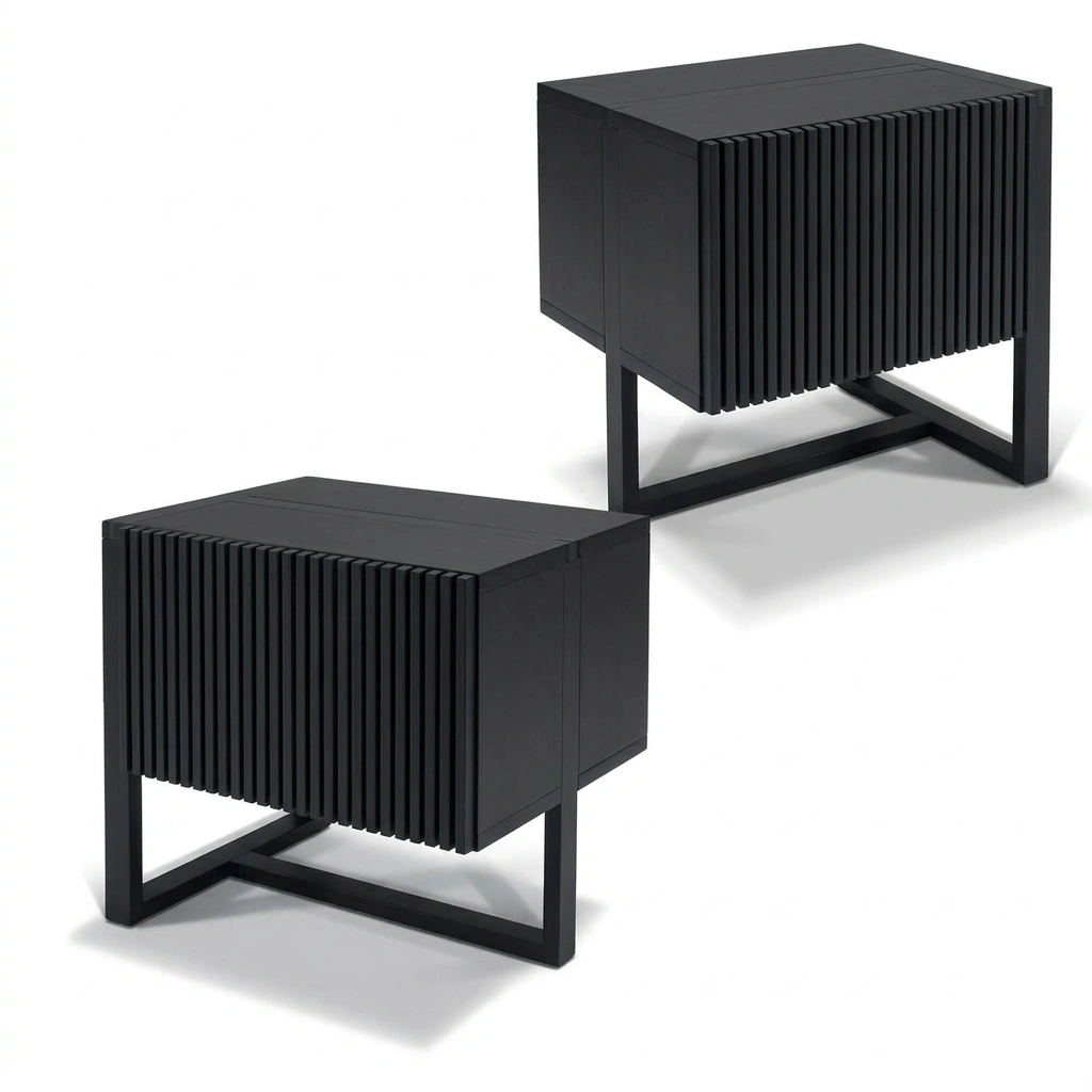Par Módulos Home Theater Paralela Ébano- Izquierdo y derecho Jun26 - Imagen 3