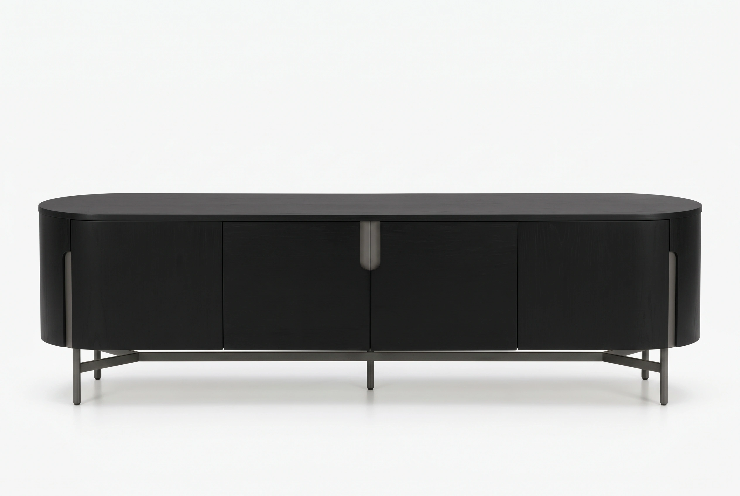 GABINETE SENZO NEGRO 220x50x60 - Imagen 2