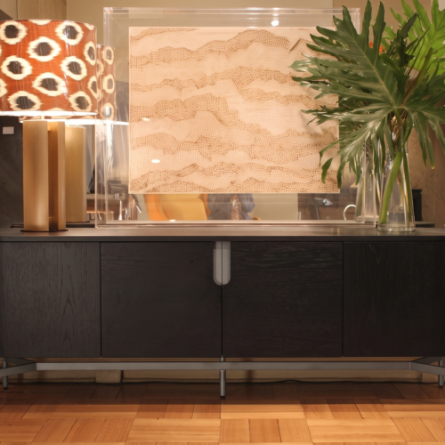 GABINETE SENZO NEGRO 220x50x60