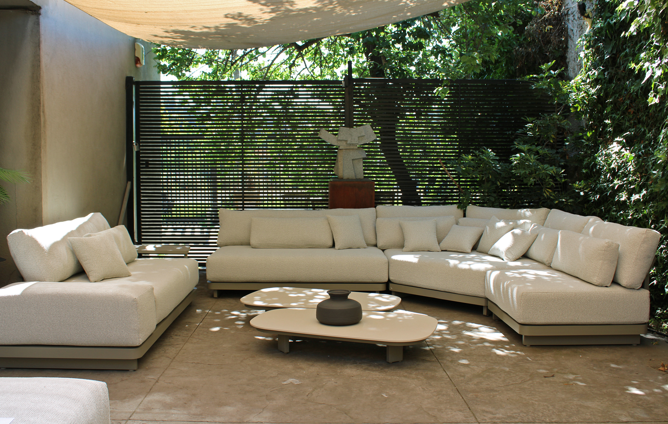 TERRAZA MIKONOS Set 4 módulos + par mesas centro - Imagen 12